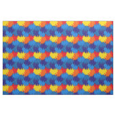 Parrot Feathers Scarlet Macaw Pattern Stof (Fat Quarter)