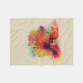 Parrot Fleece Deken (Voorkant (Horizontaal))