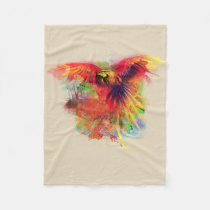 Parrot Fleece Deken