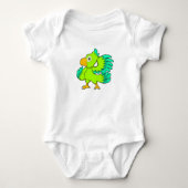 Parrot green romper (Voorkant)