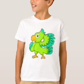 Parrot green t-shirt (Voorkant)