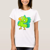 Parrot green t-shirt (Voorkant)