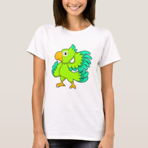 Parrot green t-shirt