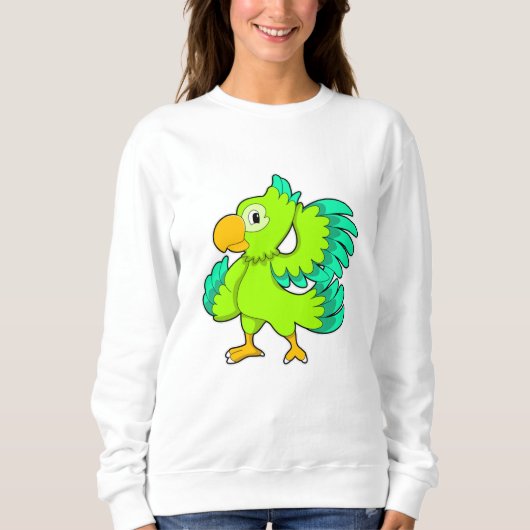 Parrot green trui (Voorkant)