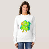 Parrot green trui (Voorkant volledig)