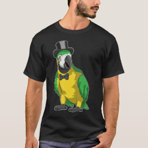 Parrot Groom Cylinder Wedding T-shirt