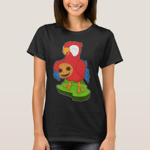 Parrot Halloween pompoen T-shirt