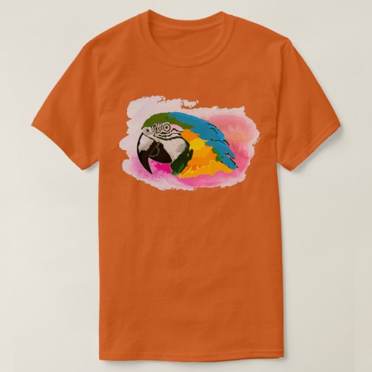Parrot Head T-shirt (Design voorkant)