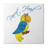 Parrot Head Tegeltje (Voorkant)