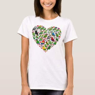 Parrot Heart T-shirt