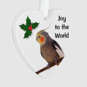 Parrot Holiday Ornament Cockatiel Family (voorkant)