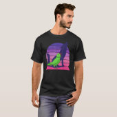 Parrot I Howling Wolf I schildert Green Indian Rin T-shirt (Voorkant volledig)