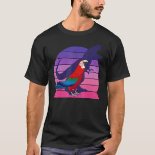 Parrot I Tyrannosaurus Rex I Roaming Green winge T-shirt