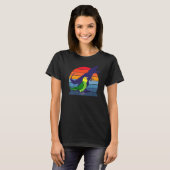 Parrot I Tyrannosaurus Rex I Roomgeel hoofd T-shirt (Voorkant volledig)