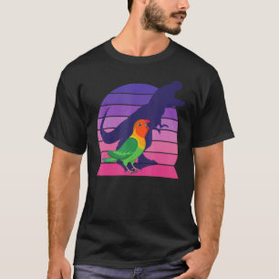Parrot I Tyrannosaurus Rex I Screaming Fischer's L T-shirt