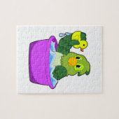 Parrot in Bathtub met Duck Legpuzzel (Horizontaal)
