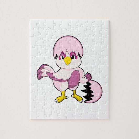 Parrot in eieren met Eggshell.PNG Legpuzzel (Verticaal)