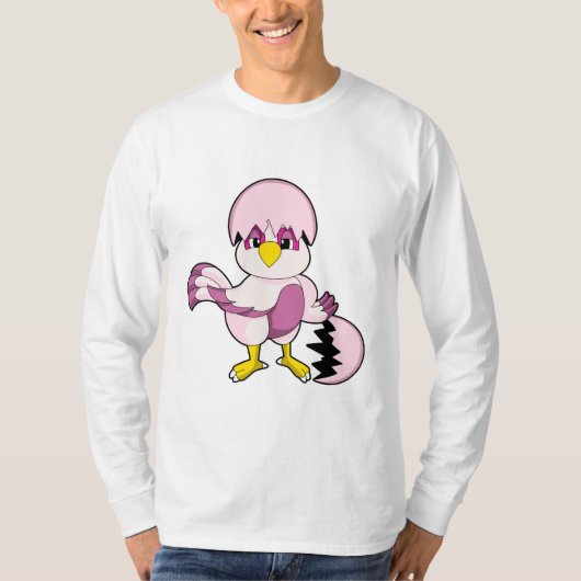 Parrot in eieren met Eggshell.PNG T-shirt (Voorkant)