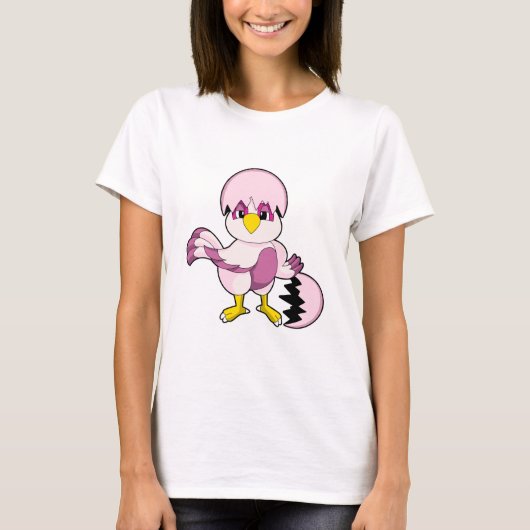 Parrot in eieren met Eggshell.PNG T-shirt (Voorkant)
