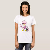 Parrot in eieren met Eggshell.PNG T-shirt (Voorkant volledig)