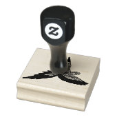 Parrot in vlucht rubberstempel (Stempel)