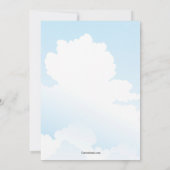 Parrot Invitation Kaart (Achterkant)