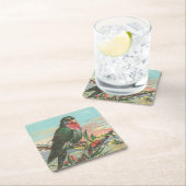 Parrot Kartonnen Onderzetters (Insitu)