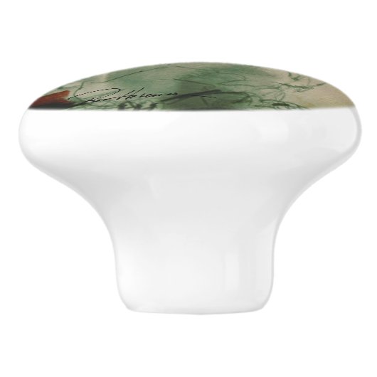 Parrot. . . keramische knop (Zijkant)