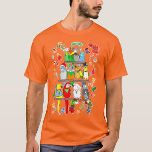 Parrot kerst Holly Jolly T-shirt