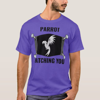 Parrot kijkt naar je 51 t-shirt