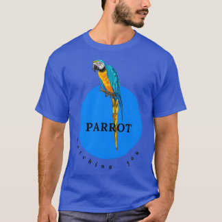 Parrot kijkt naar je 64 t-shirt
