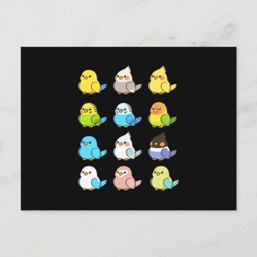 Parrot Kinder Bird Pet Briefkaart (Voorkant)