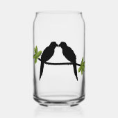 Parrot Love Blikvorm Glas (Voorkant)