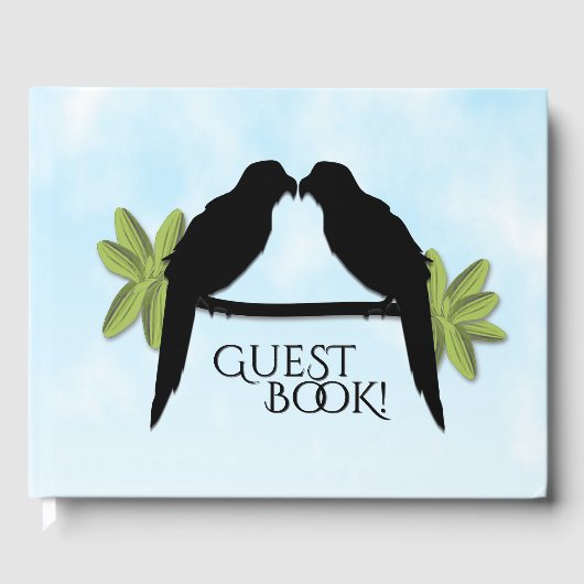 Parrot Love Gastenboek (Voorkant)