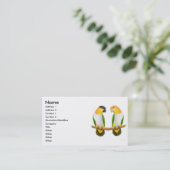 Parrot Love Profile Card Visitekaartje (Staand voorkant)