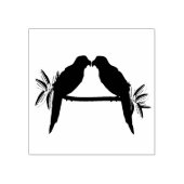 Parrot Love Rubberstempel (Afrduk)