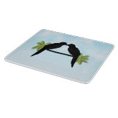 Parrot Love Snijplank (Hoek)