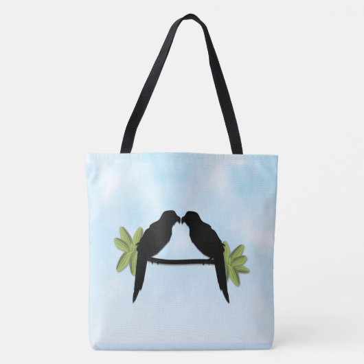 Parrot Love Tote Bag (Voorkant)