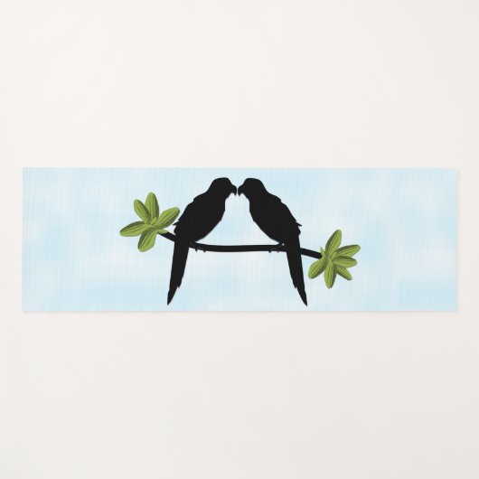 Parrot Love Yogamat (Voorkant (horizontaal))