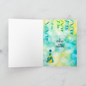 Parrot Lover Birthday met Cockato Kaart (Binnen)