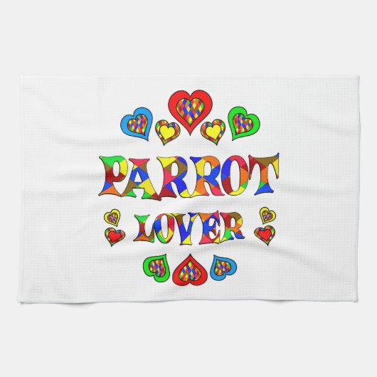 Parrot Lover Theedoek (Horizontaal)