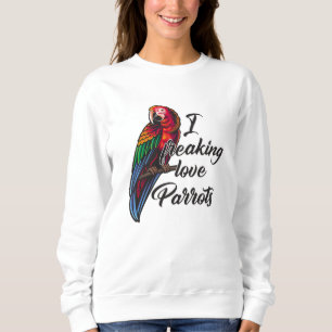 Parrot Lovers Funny Gift Trui