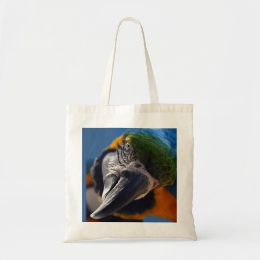 Parrot Macaw Bird Canvas tas Handbag (Voorkant)