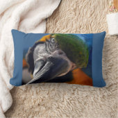 Parrot Macaw Bird Decorative Sierkussen Kussen (Deken)