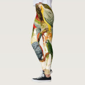 Parrot Macaw Voed Wildlife over printlegging Leggings (Links)