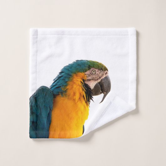 Parrot macaw washandje (Wasdoekje)