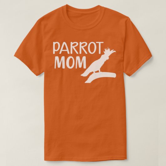 Parrot mama 21 t-shirt (Design voorkant)