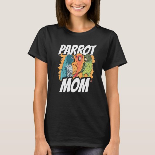 Parrot mama mama mama mama t-shirt (Voorkant)
