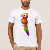 Parrot Mannen T-shirt (Voorkant)