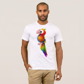 Parrot Mannen T-shirt (Voorkant volledig)